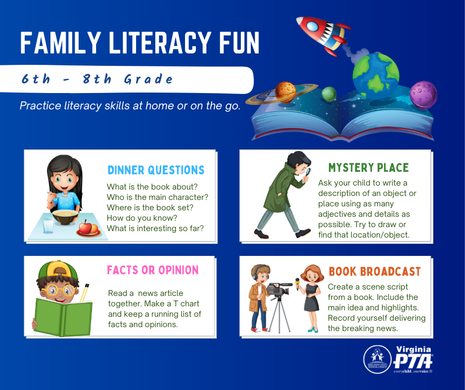 6-8 Family Literacy